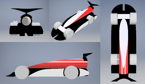 F1 in Schools project portfolio page