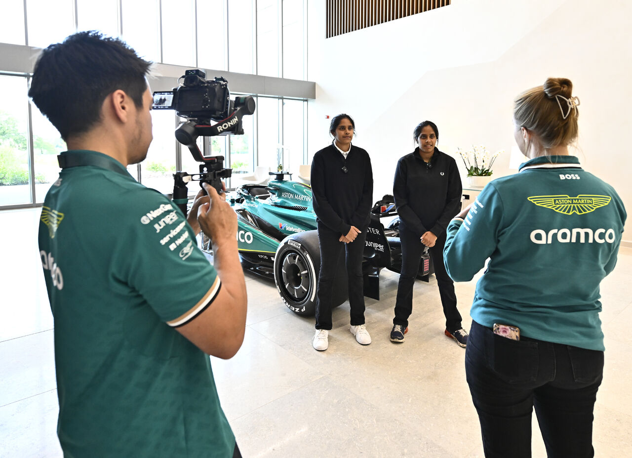 Aston Martin F1 x Aleto Foundation experience