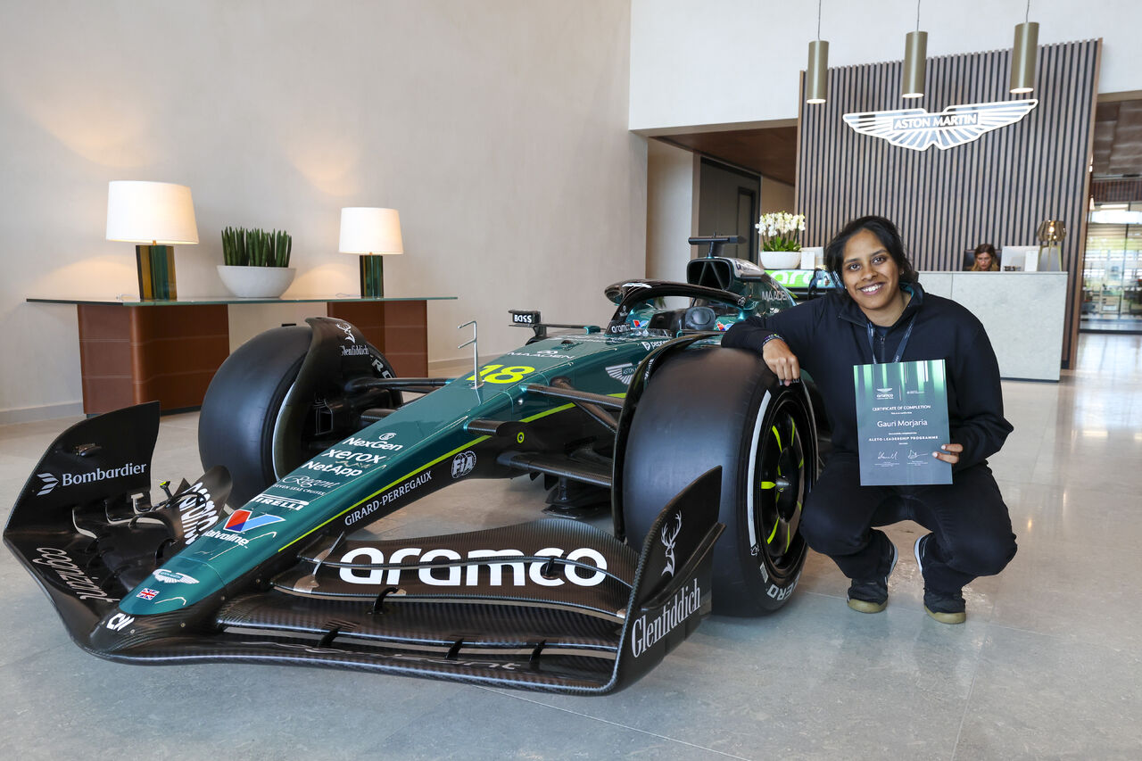 Aston Martin F1 x Aleto Foundation experience