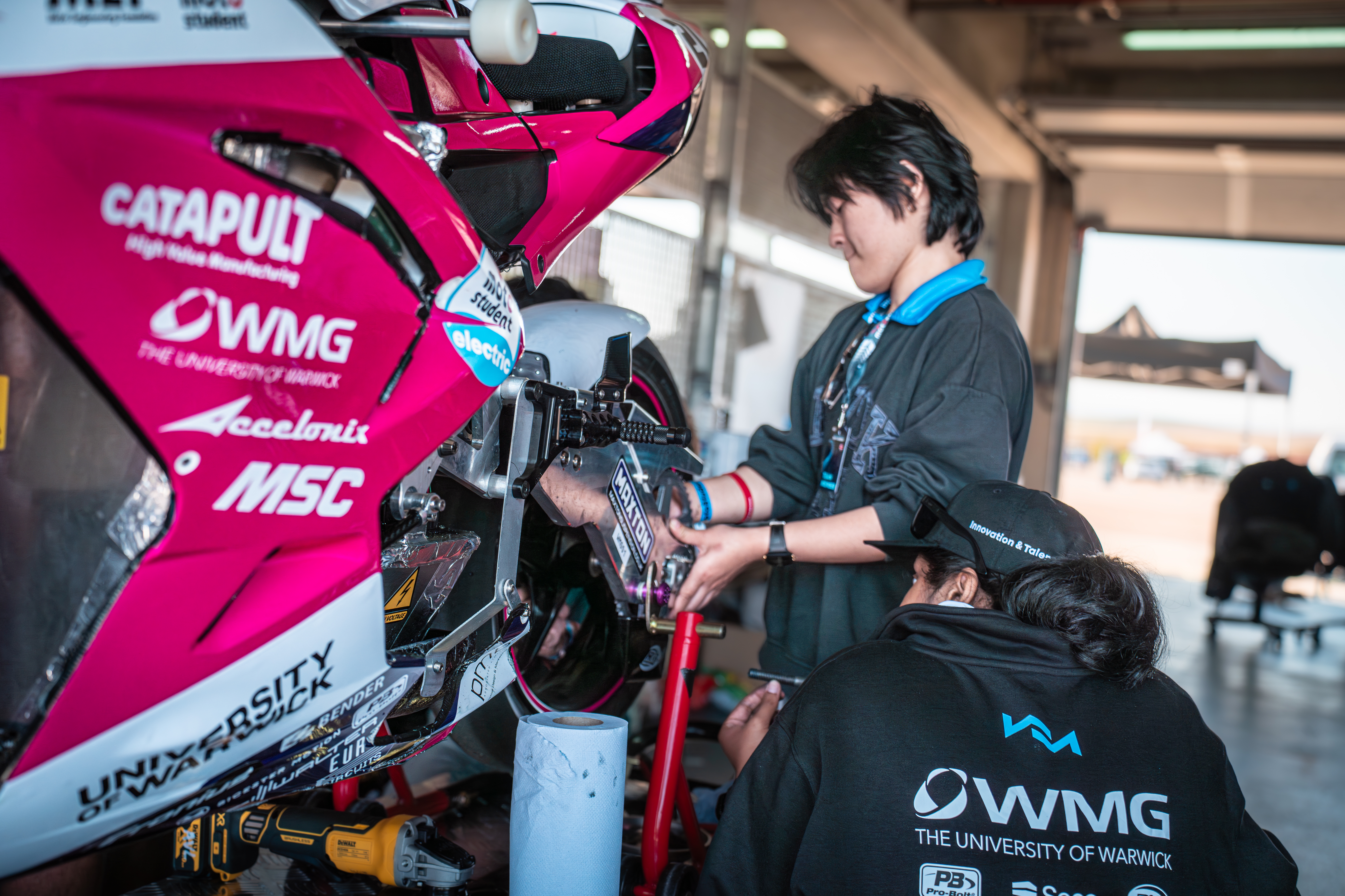 Warwick Moto MotoStudent experience