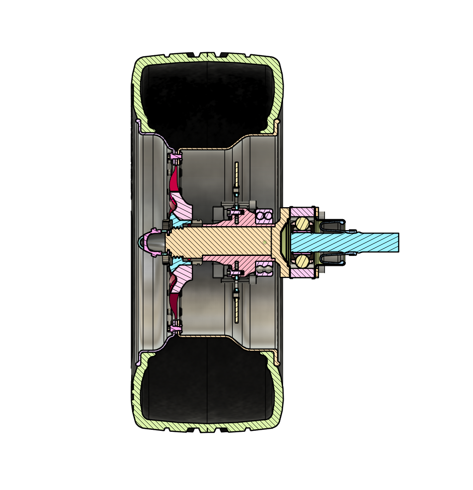 Wheel-end section