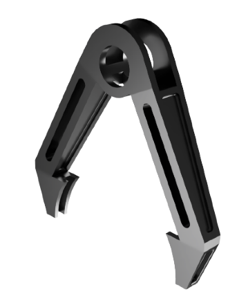 Final optimised shift fork design