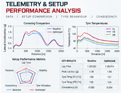Telemetry and Setup Performance Analysis